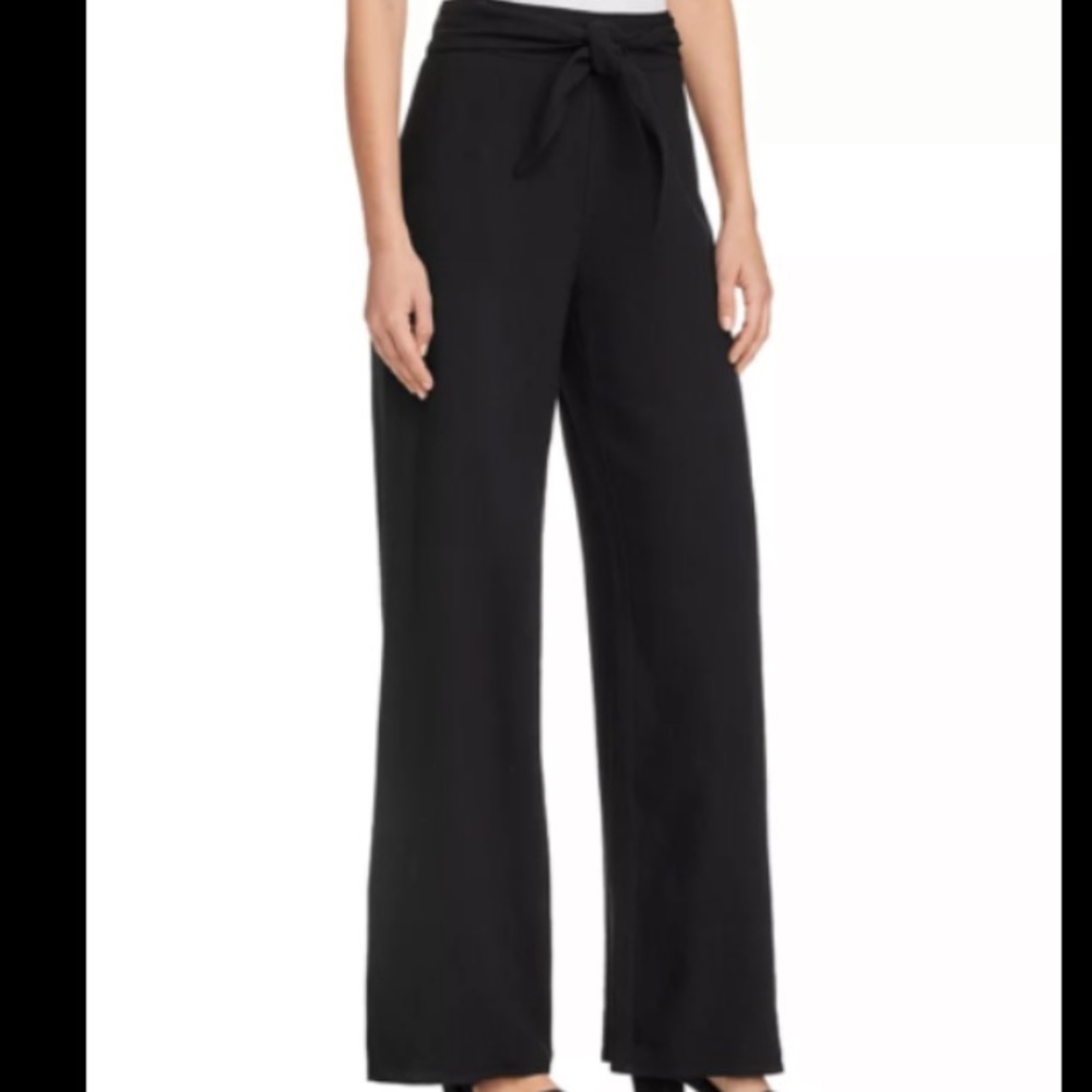 Aqua size xs black wide leg pants